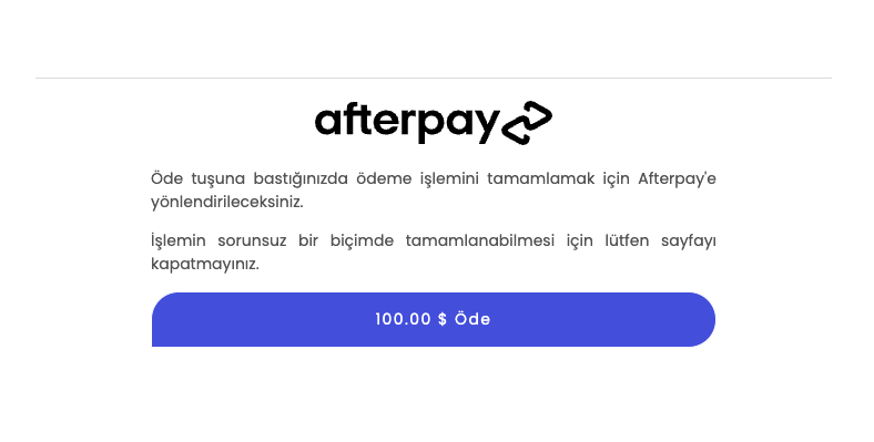 Only Afterpay Tab