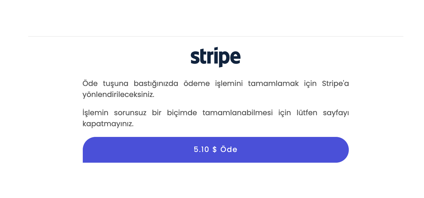 Only Stripe Tab